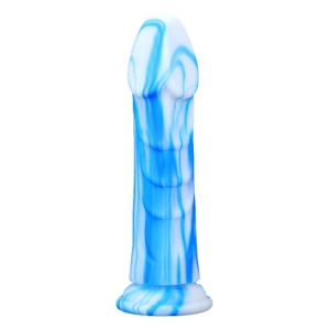 Gode VIPRIKS 18 x 5cm Bleu-Blanc