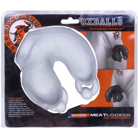 Gaine de pénis Oxballs MEATLOCKER 10 x 4cm Transparente 2