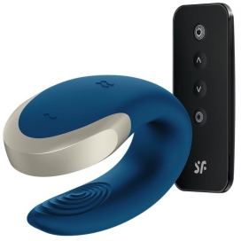 Stimulateur connecté DOUBLE LOVE LUXURY Bleu 2