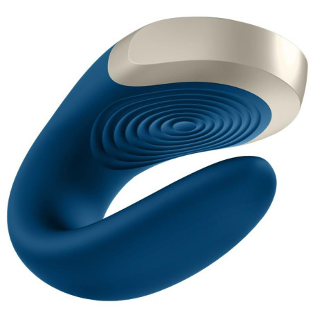 Stimulateur connecté DOUBLE LOVE LUXURY Bleu