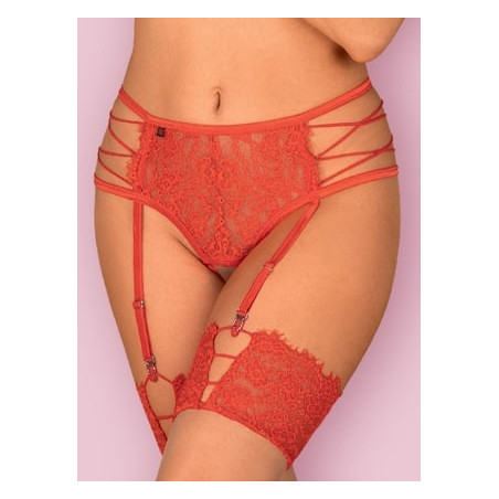 Porte-jarretelles Rediosa Rouge