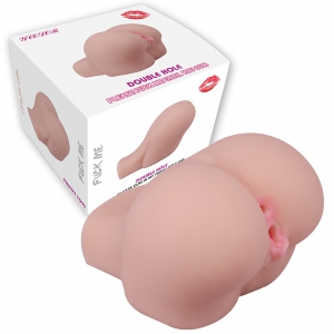 Masturbateur réaliste MINI HOLES DUO Vulve-Anus