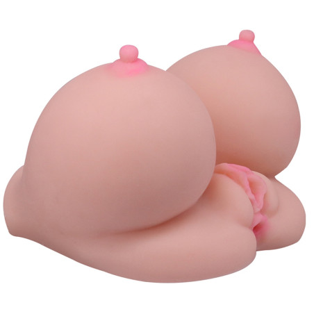 Masturbateur réaliste TITS FUCK Vulve-Anus