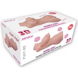 Masturbateur réaliste Buste MINI TINY Vulve-Anus 2