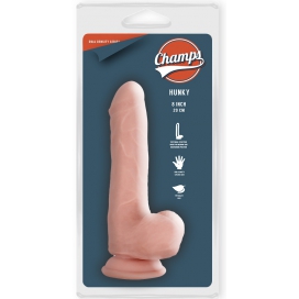 Gode réaliste HUNKY Champs 15 x 4cm 2