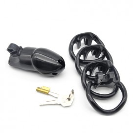 Cage de chasteté CB 3000 9 x 3 cm Noire 2