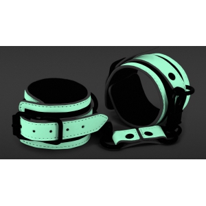 Menottes de poignets fluorescentes GLO