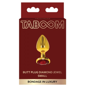 Plug Bijou anal JEWEL TABOOM S 6 x 2.7cm