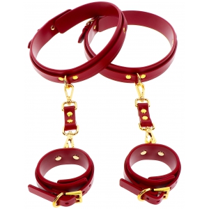 Attaches Cuisses - Poignets TABOOM Rouge