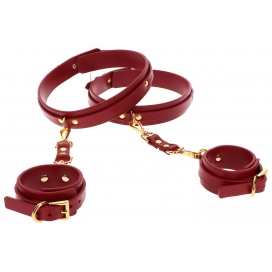 Attaches Cuisses - Poignets TABOOM Rouge 2