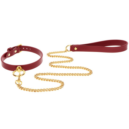Collier-Laisse O-RING TABOOM Rouge