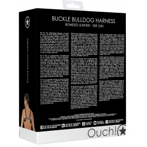 Harnais BUCKLE BULLDOG Noir
