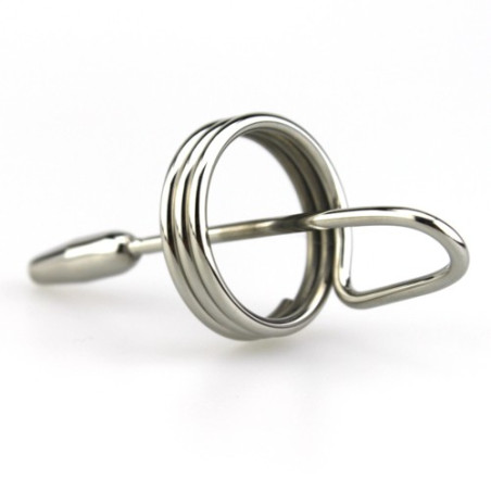 Plug Penis Bloqueur de sperme BOA Longueur 9 cm