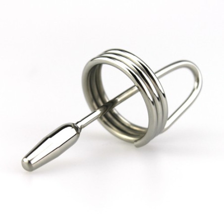 Plug Penis Bloqueur de sperme BOA Longueur 9 cm