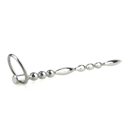 Tige d'urètre Boone de 1cm de diamètre avec un relief varié