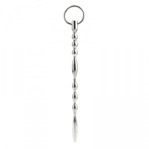 Tige d'urètre Boone de 1cm de diamètre avec un relief varié