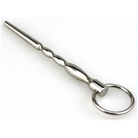 Tige d'urètre percée en métal BILLY 9.5cm | Diamètre 8mm