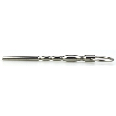 Tige d'urètre percée en métal BILLY 9.5cm | Diamètre 8mm