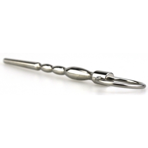 Tige d'urètre percée en métal BILLY 9.5cm | Diamètre 8mm