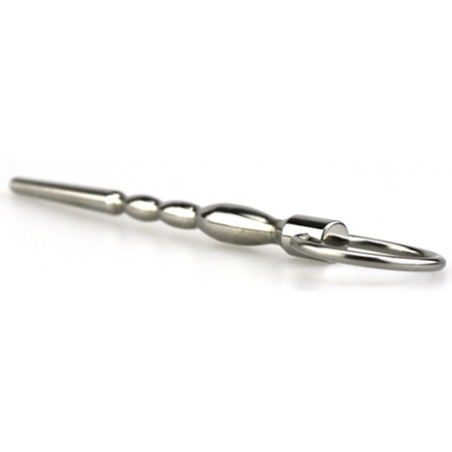 Tige d'urètre percée en métal BILLY 9.5cm | Diamètre 8mm