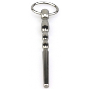 Tige d'urètre percée en métal BILLY 9.5cm | Diamètre 8mm