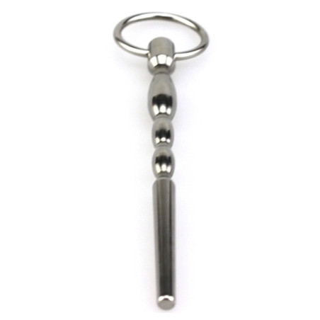 Tige d'urètre percée en métal BILLY 9.5cm | Diamètre 8mm