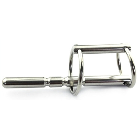 Plug Pénis en métal GROOVY 8cm | Diamètre 8mm