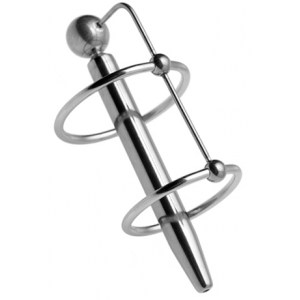 Plug d'urètre percé LONGY 8cm | Diamètre 5.5 à 8mm