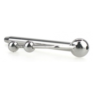 Plug d'urètre percé LONGY 8cm | Diamètre 5.5 à 8mm