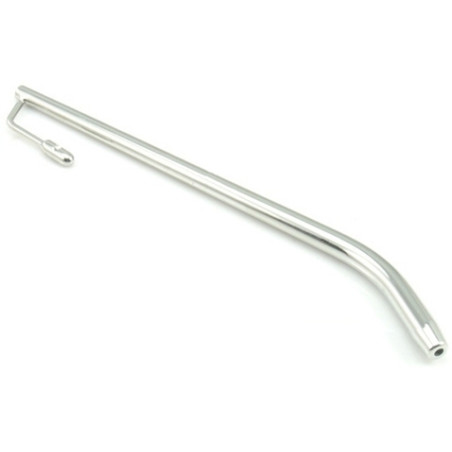 Tige d'urètre percée en métal BENTY M 15cm | 7.5mm