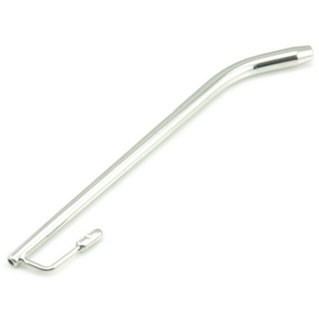 Tige d'urètre percée en métal BENTY M 15cm | 7.5mm