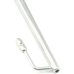 Tige d'urètre percée en métal BENTY M 15cm | 7.5mm