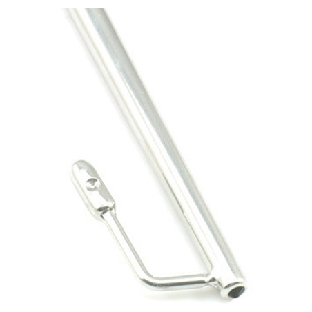Tige d'urètre percée en métal BENTY M 15cm | 7.5mm
