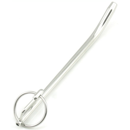 Tige d'urètre percée en métal BENTY L 19cm | Diamètre 7.5mm
