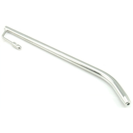 Tige d'urètre percée en métal BENTY L 19cm | Diamètre 7.5mm