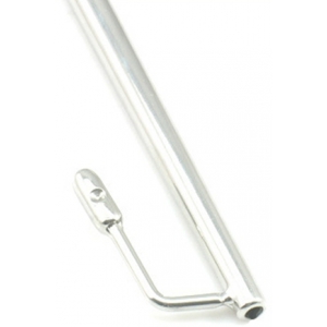 Tige d'urètre percée en métal BENTY L 19cm | Diamètre 7.5mm