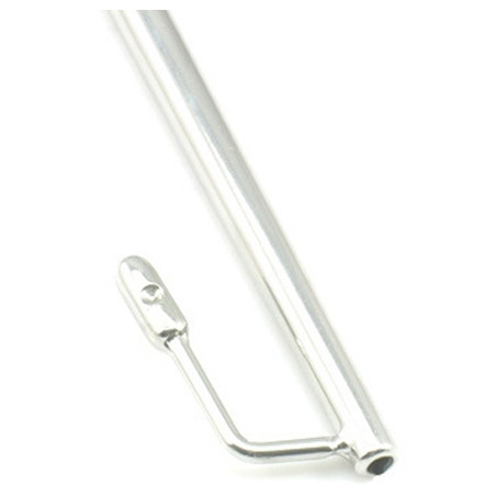 Tige d'urètre percée en métal BENTY L 19cm | Diamètre 7.5mm