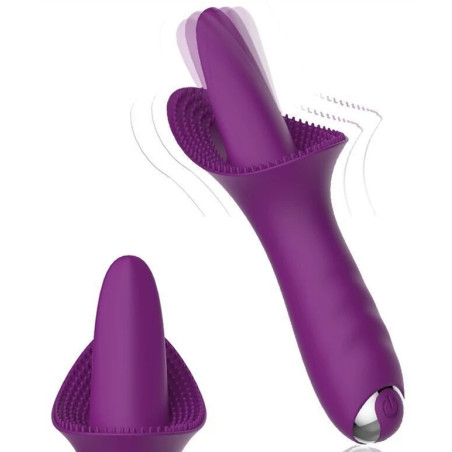Stimulateur pour anulingus TITAN FLOW Violet