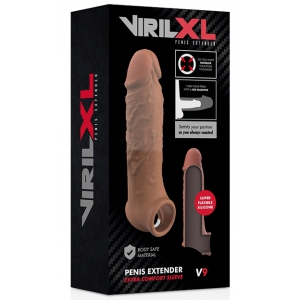 Gaine de pénis VIRIL XL V9 15.5 x 4cm Latino