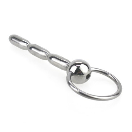 Plug Penis Ping de 8mm avec trou central pour pisse et sperme