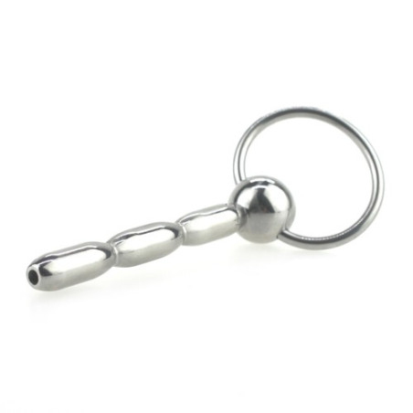 Plug Penis Ping de 8mm avec trou central pour pisse et sperme