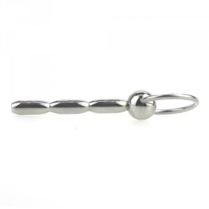 Plug Penis Ping de 8mm avec trou central pour pisse et sperme