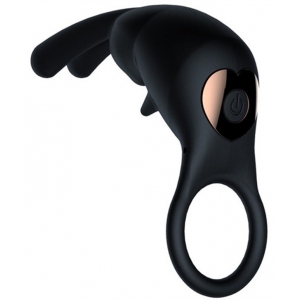 Cockring Vibrant GOOD RABBIT  25mm Noir