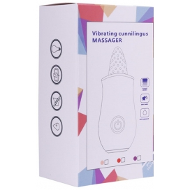 Stimulateur pour Anulingus TONGUE FLOWER Rouge 2