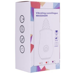 Stimulateur pour Anulingus TONGUE FLOWER Rouge