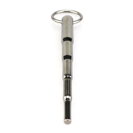Tige d'urètre progressive maxi Stretch 13.5mm en métal