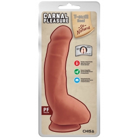 Gode réaliste CARNAL PLEASURE 16 x 4cm Latino 2