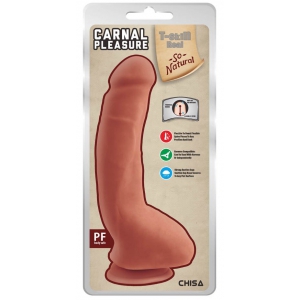 Gode réaliste CARNAL PLEASURE 16 x 4cm Latino
