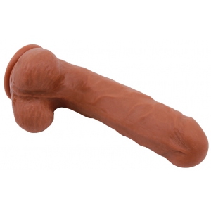 Gode réaliste BOTTOMLESS PLEASURE 15 x 4cm Latino