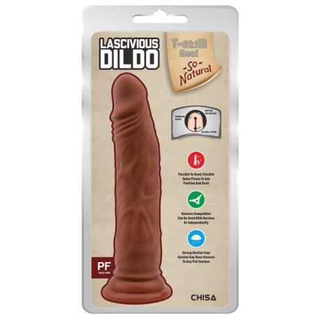 Gode réaliste LASCIVIOUS 19 x 4.3cm Latino